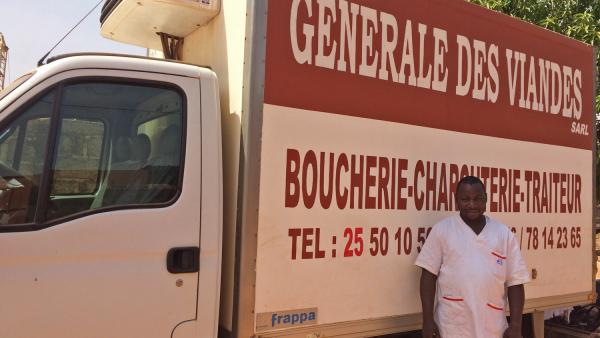 Adama Ouena, à la tete de la Generale des viandes.