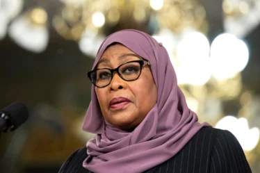 Présidente de la Tanzanie Samia Suluhu Hassan