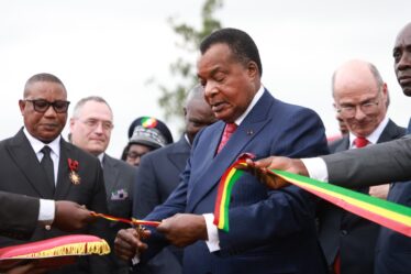 Le président de la République, Denis Sassou N'Guess