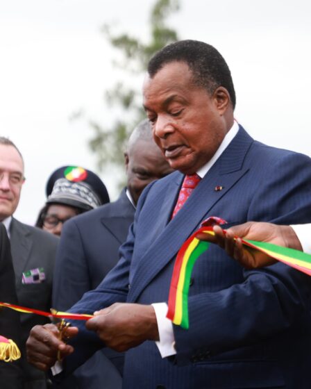 Le président de la République, Denis Sassou N'Guess