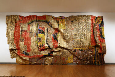 Une oeuvre de ANATSUI crédit photo : @contemporary-african-art.com