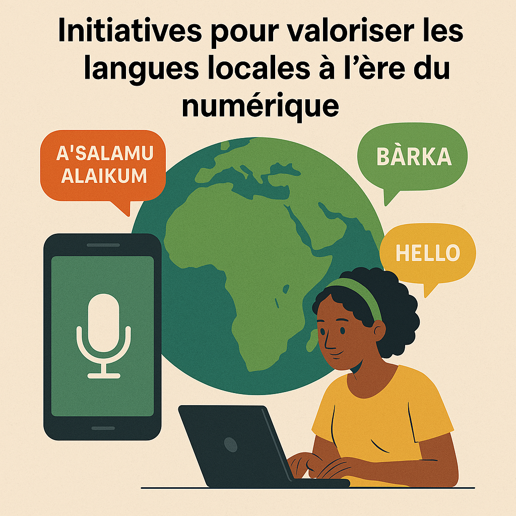 initiatives pour valoriser les langues locales à l’ère du numérique