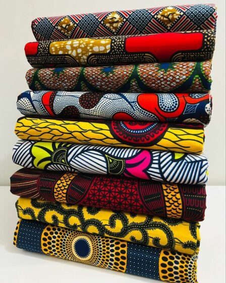 Des modèles de pagne Wax crédit photo:@Pinterest