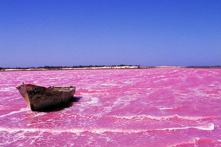 Lac rose au Sénégal crédit photo: @tripadvisor