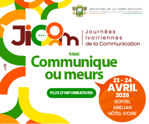 JICOM 2026 — Journées Ivoiriennes de la Communication, Sofitel Abidjan Hôtel Ivoire