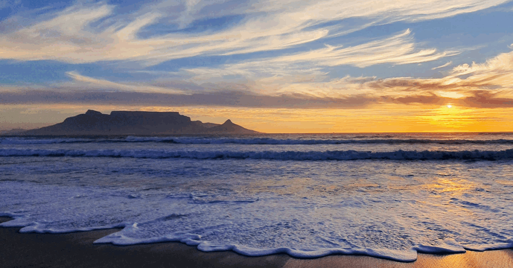 Le Cap et Table Mountain, Afrique du Sud